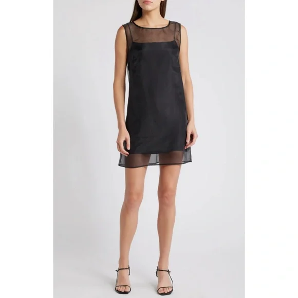 NEW Reformation Vina Dress Black 0